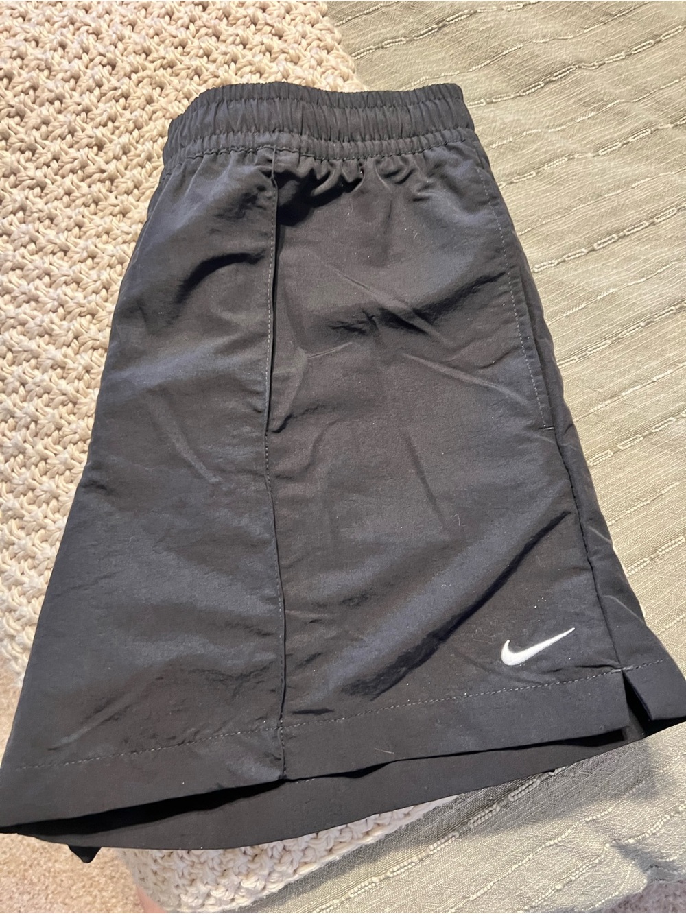Nike Black Tennis Skirt with White Swoosh